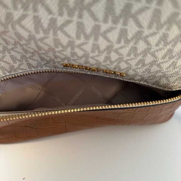 Authentic Michael Kors Rhea Medium Logo Backpack